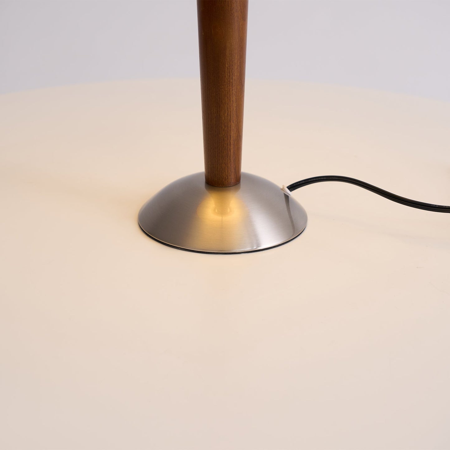 Wood Fabric Shade Table Lamp