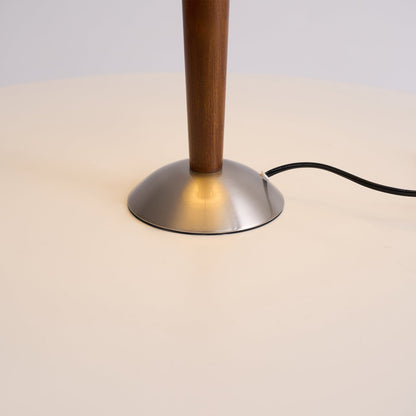 Wood Fabric Shade Table Lamp