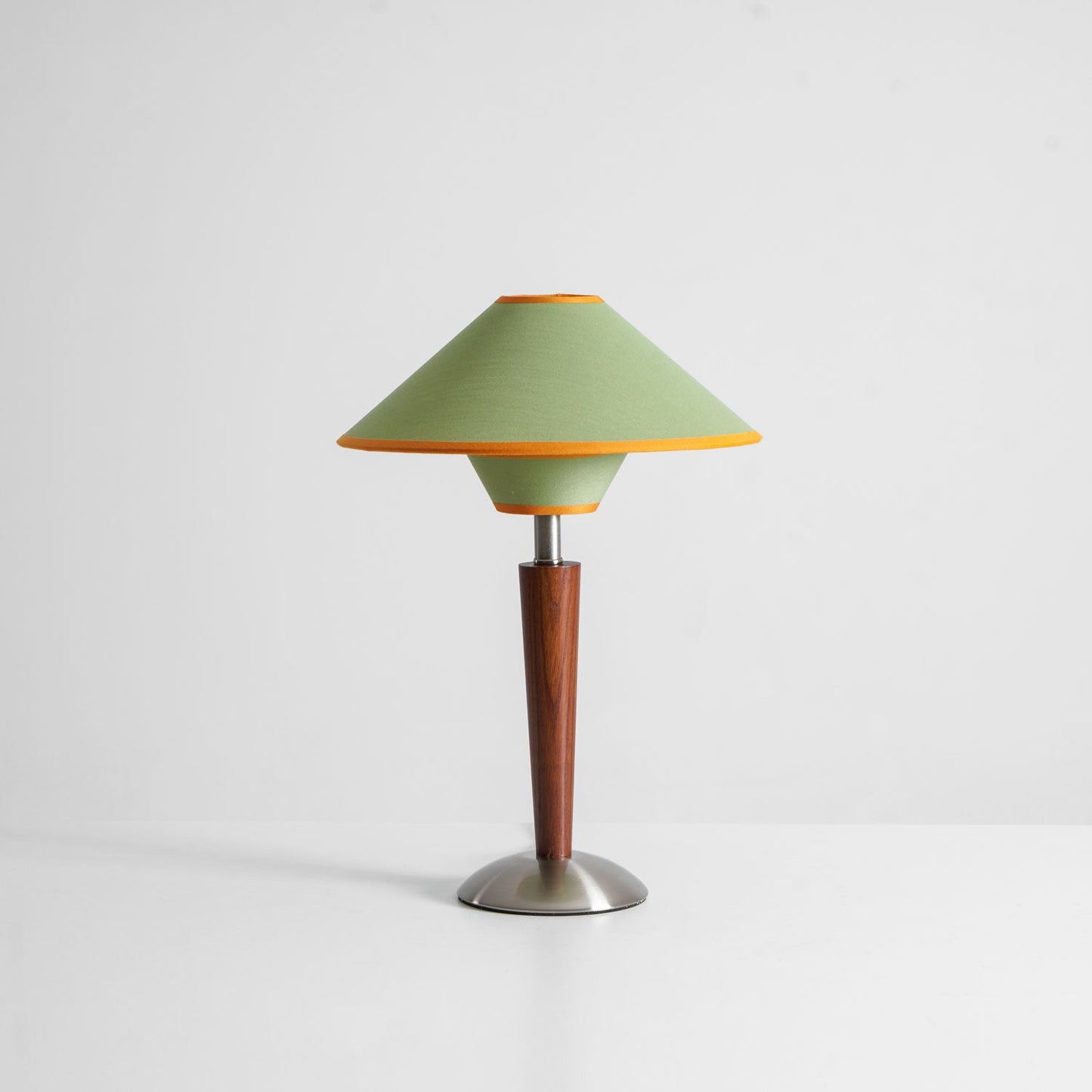 Carved Wood Table Lamp