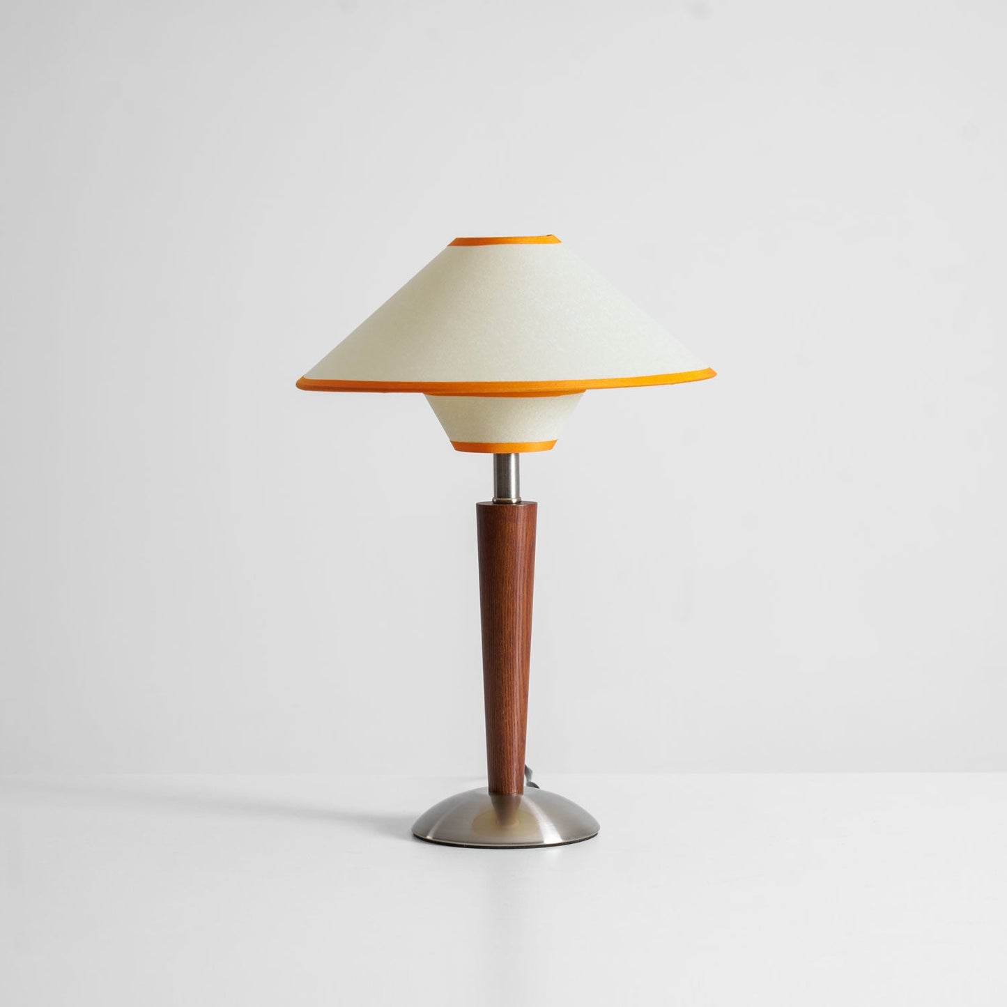Carved Wood Table Lamp