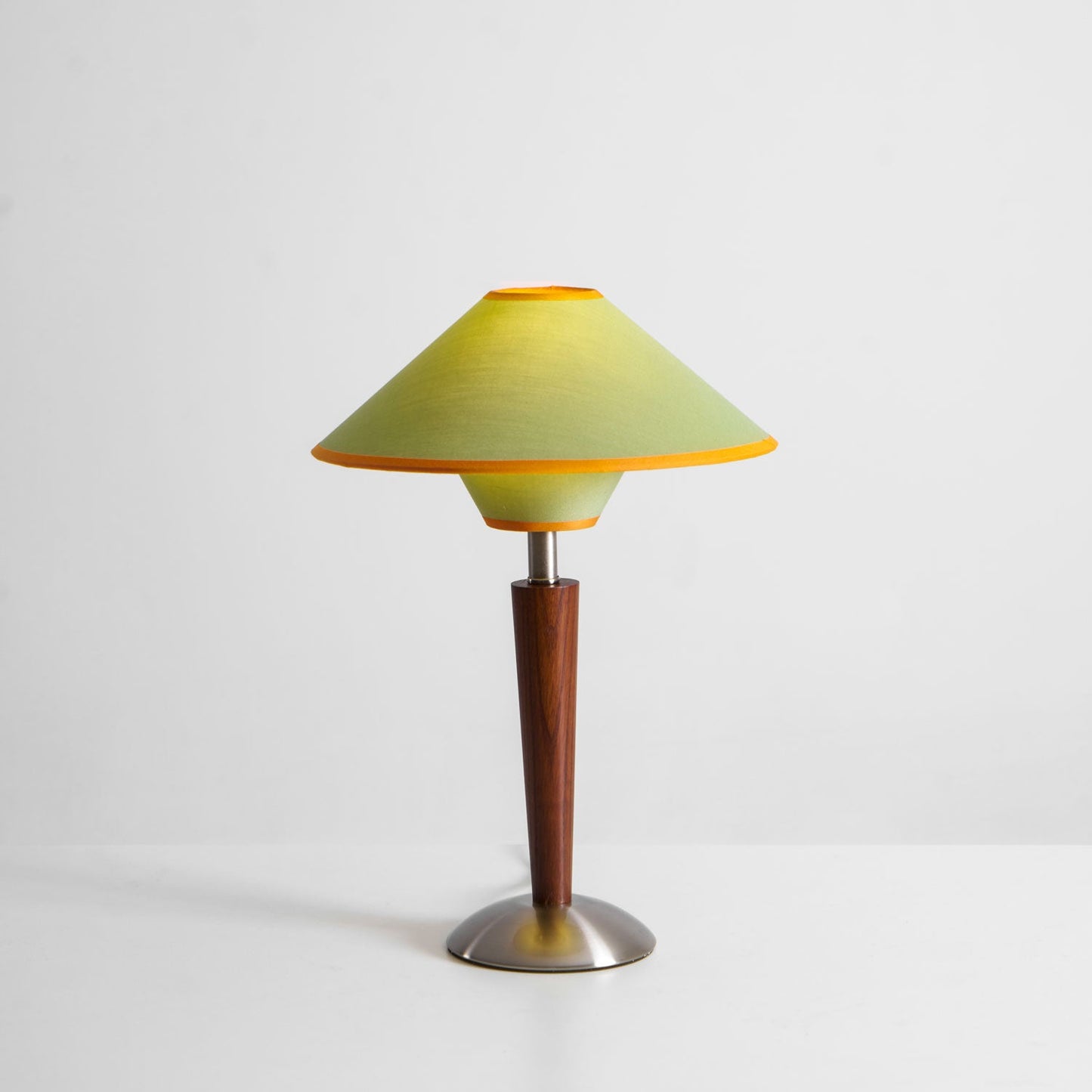 Carved Wood Table Lamp