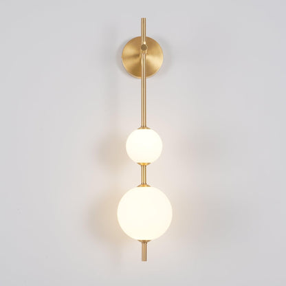 Stacked Globe Wall Sconce