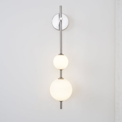 Stacked Globe Wall Sconce