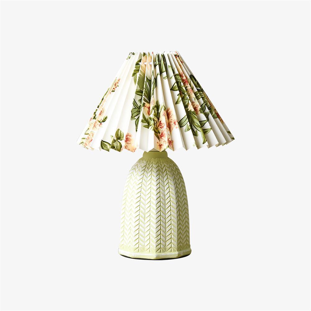Pleated Shade Table Lamp