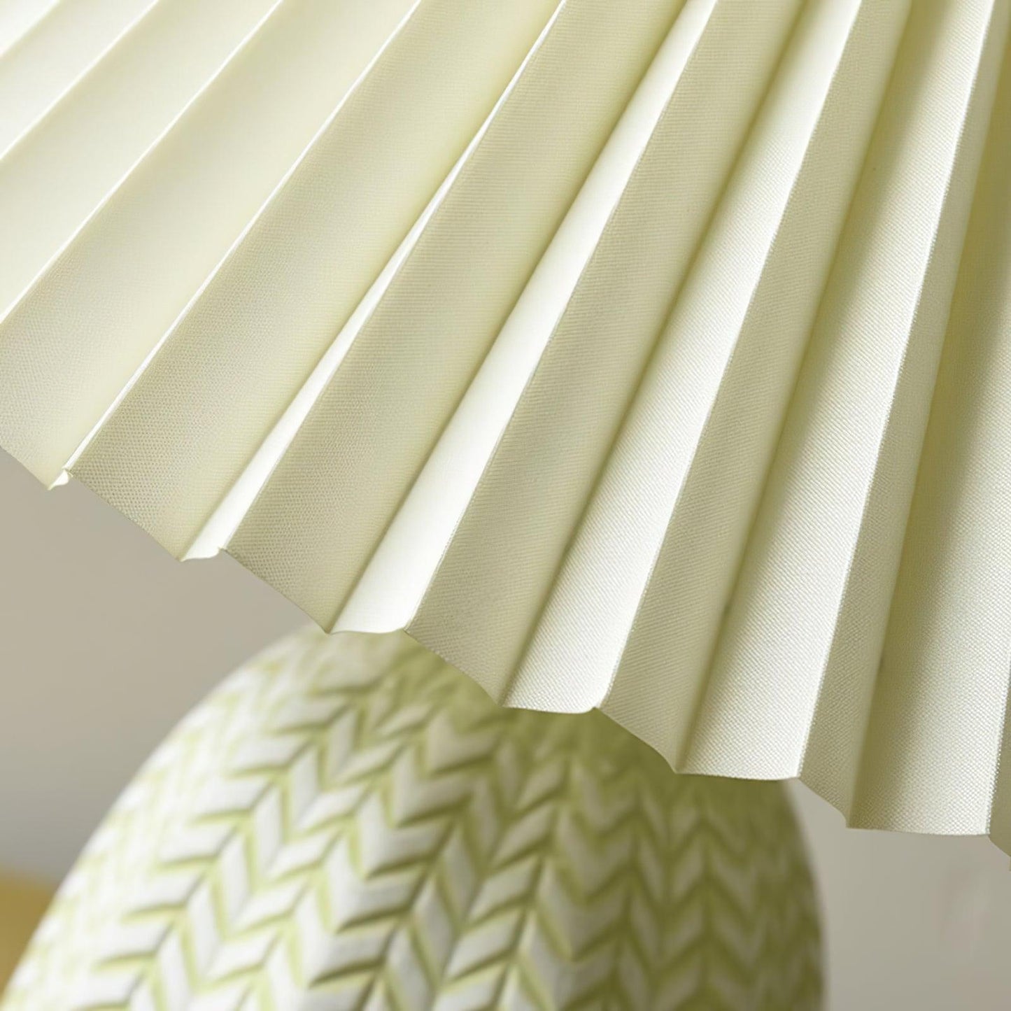 Pleated Shade Table Lamp