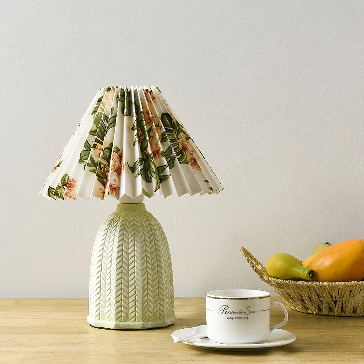Pleated Shade Table Lamp