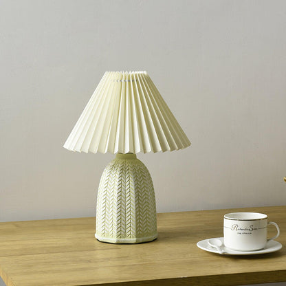Pleated Shade Table Lamp