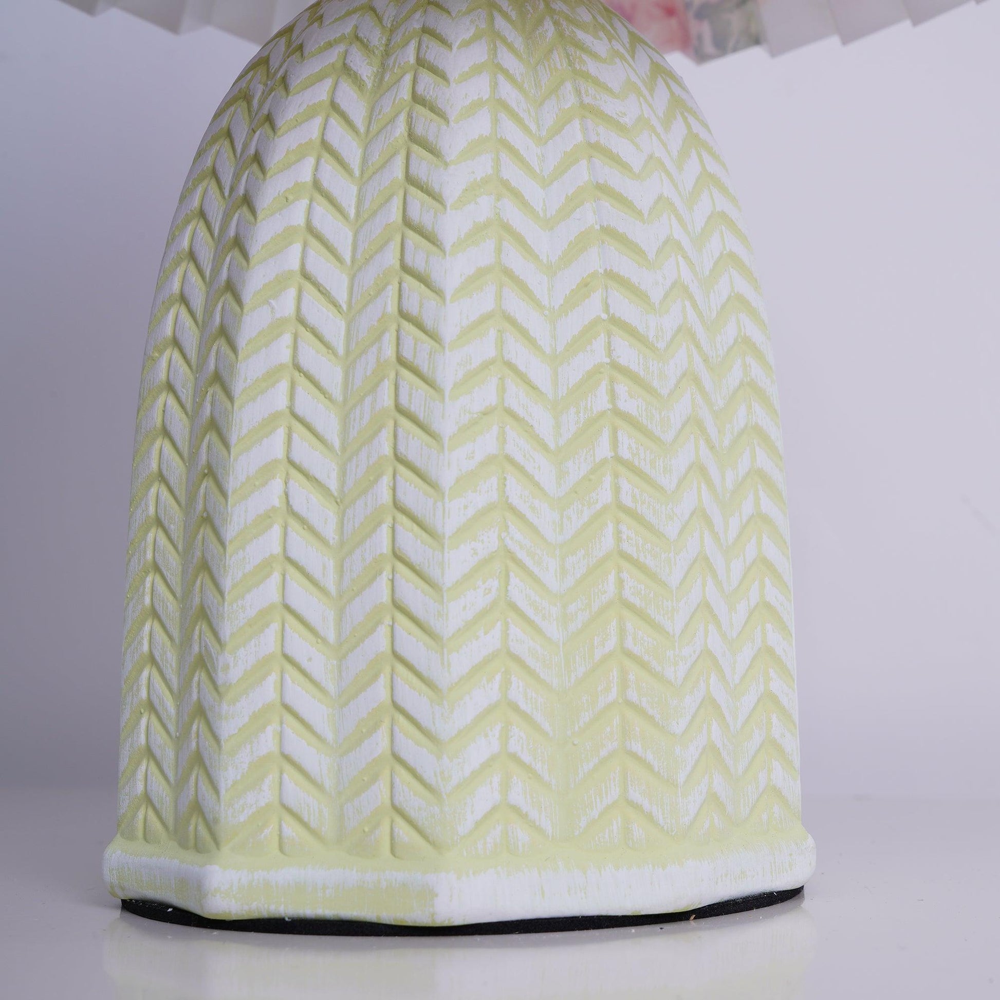 Pleated Shade Table Lamp