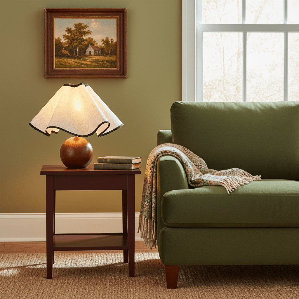 Ripple Shade Table Lamp