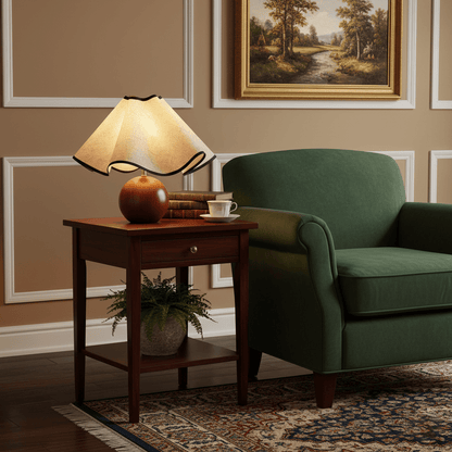 Ripple Shade Table Lamp