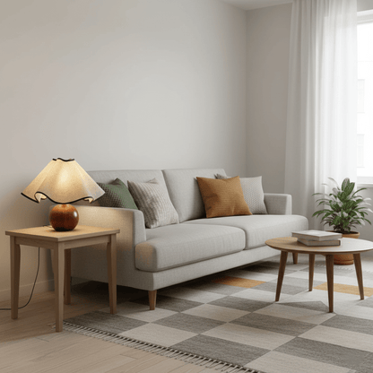 Ripple Shade Table Lamp