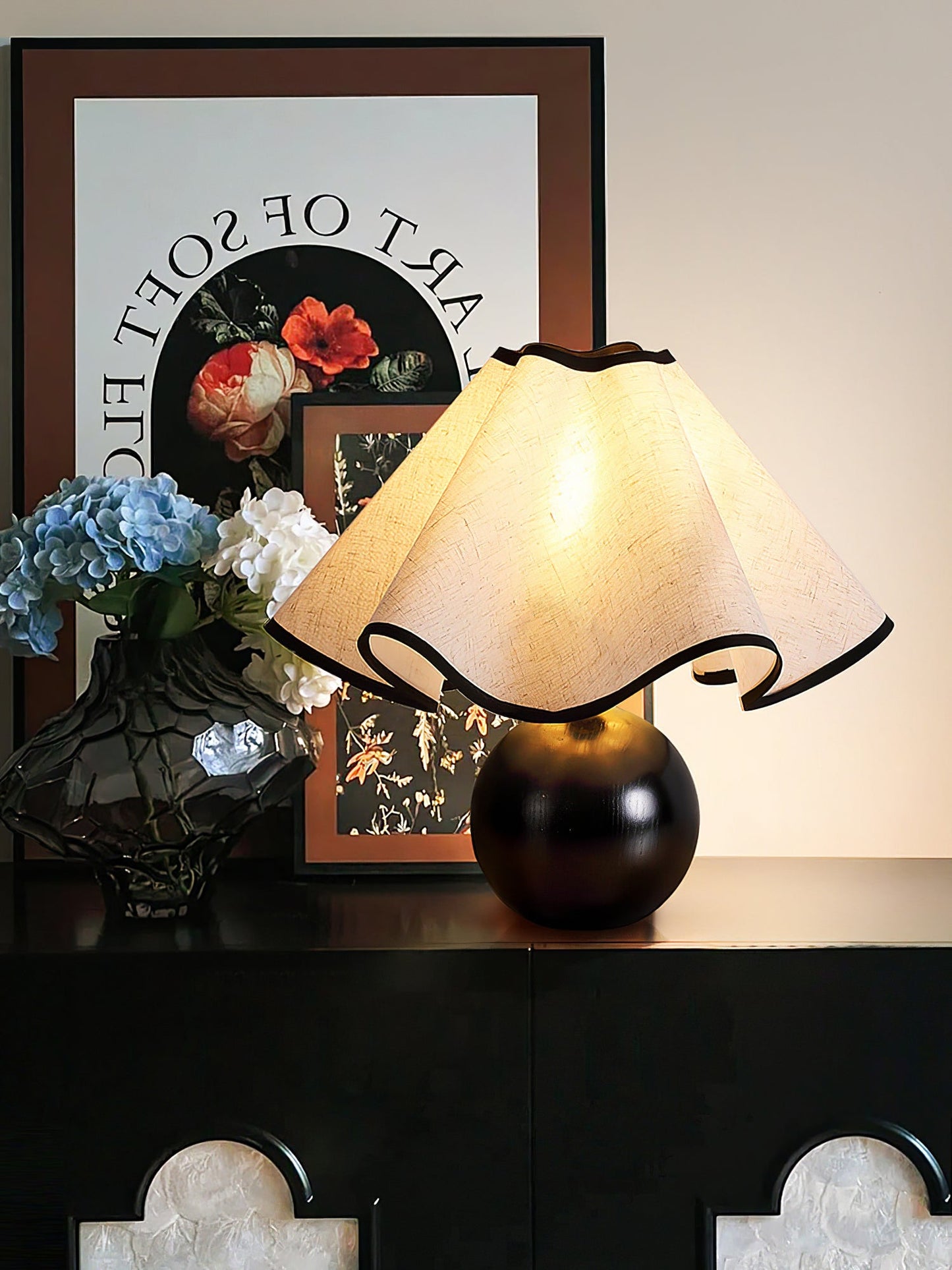 Ripple Shade Table Lamp