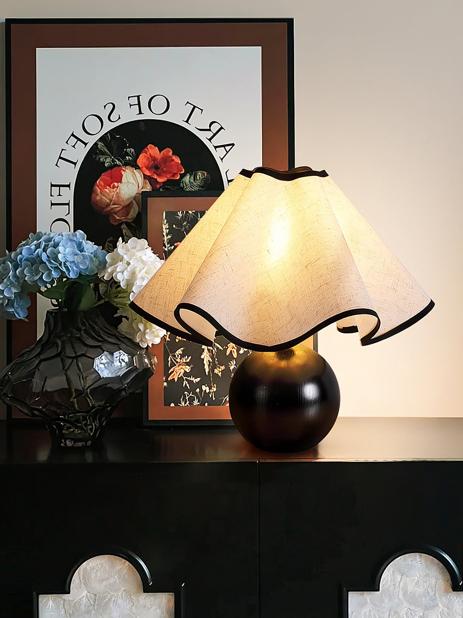 Ripple Shade Table Lamp