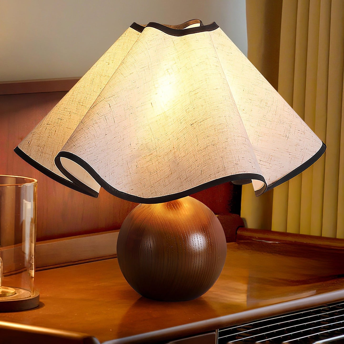 Ripple Shade Table Lamp