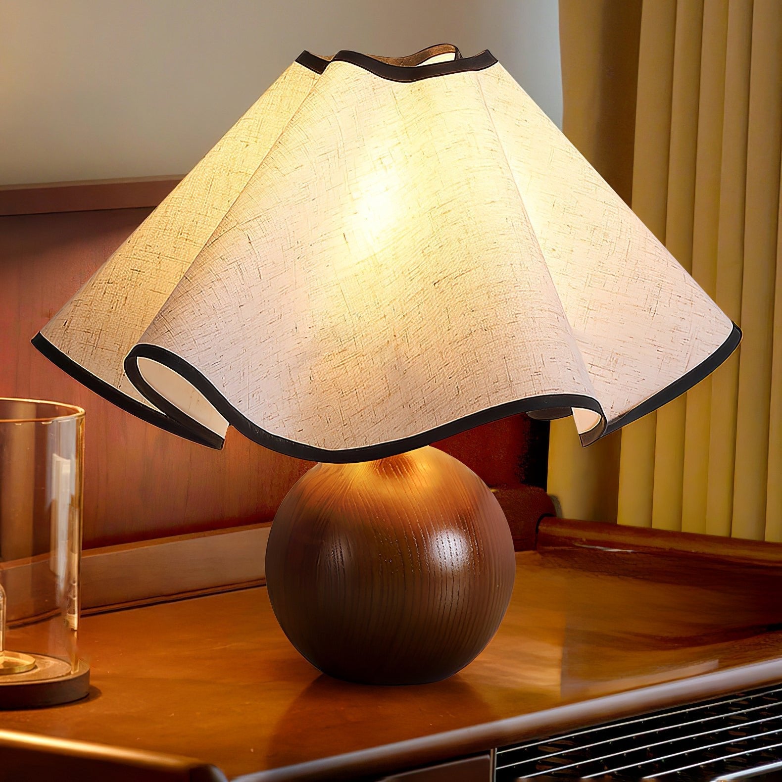 Ripple Shade Table Lamp