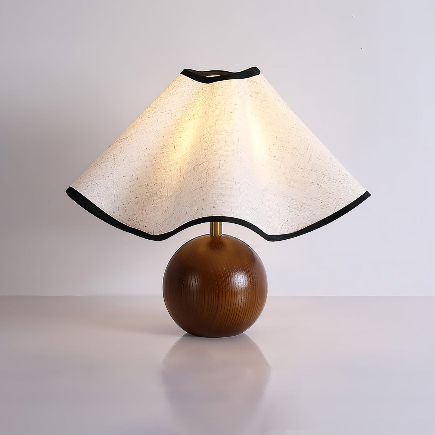 Ripple Shade Table Lamp