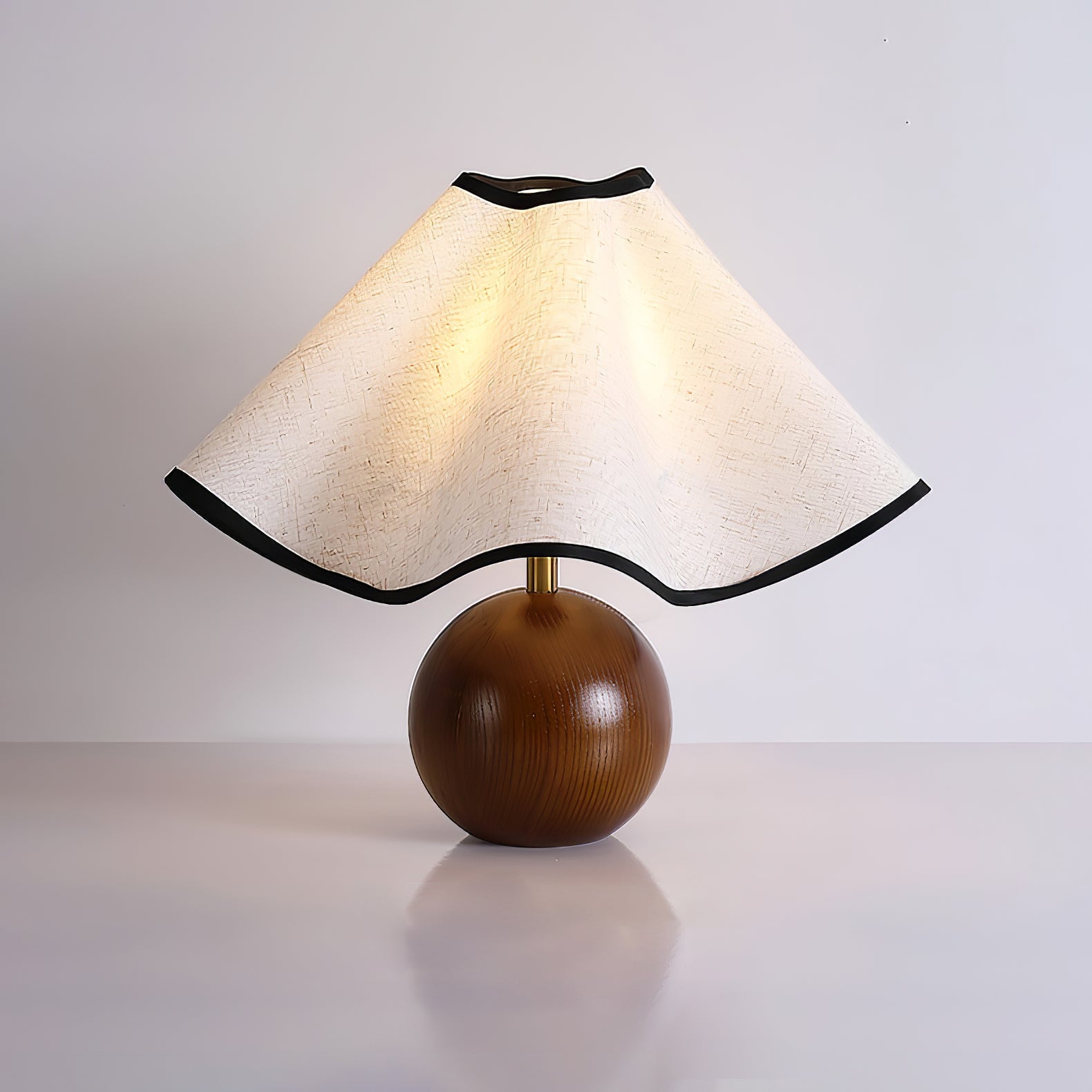 Ripple Shade Table Lamp