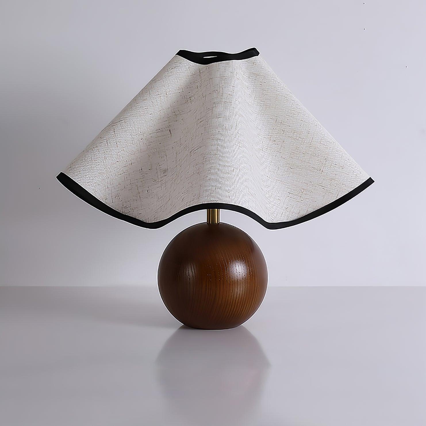 Ripple Shade Table Lamp