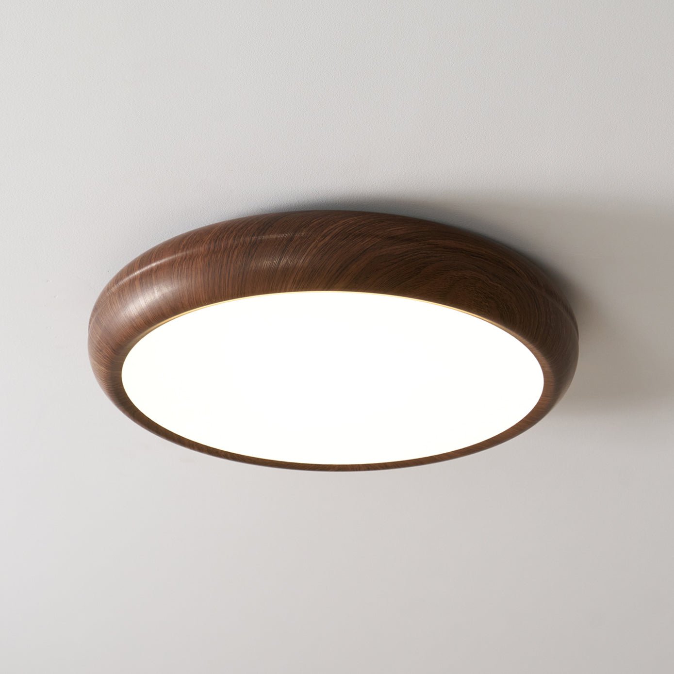 Timber Halo Ceiling Light