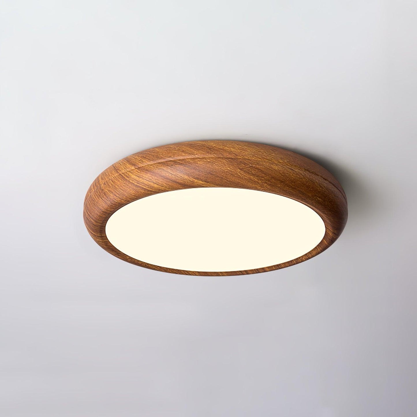 Timber Halo Ceiling Light