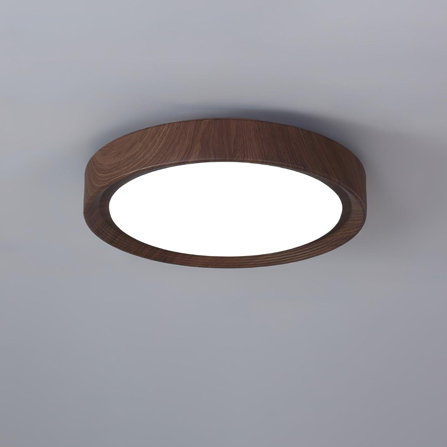 Timber Halo Ceiling Light