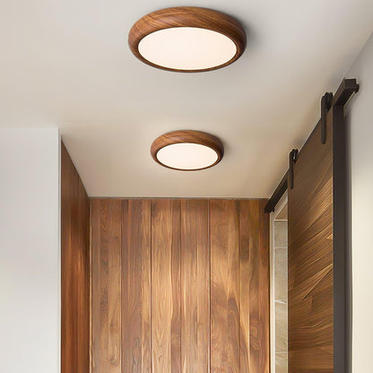 Timber Halo Ceiling Light