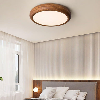 Timber Halo Ceiling Light