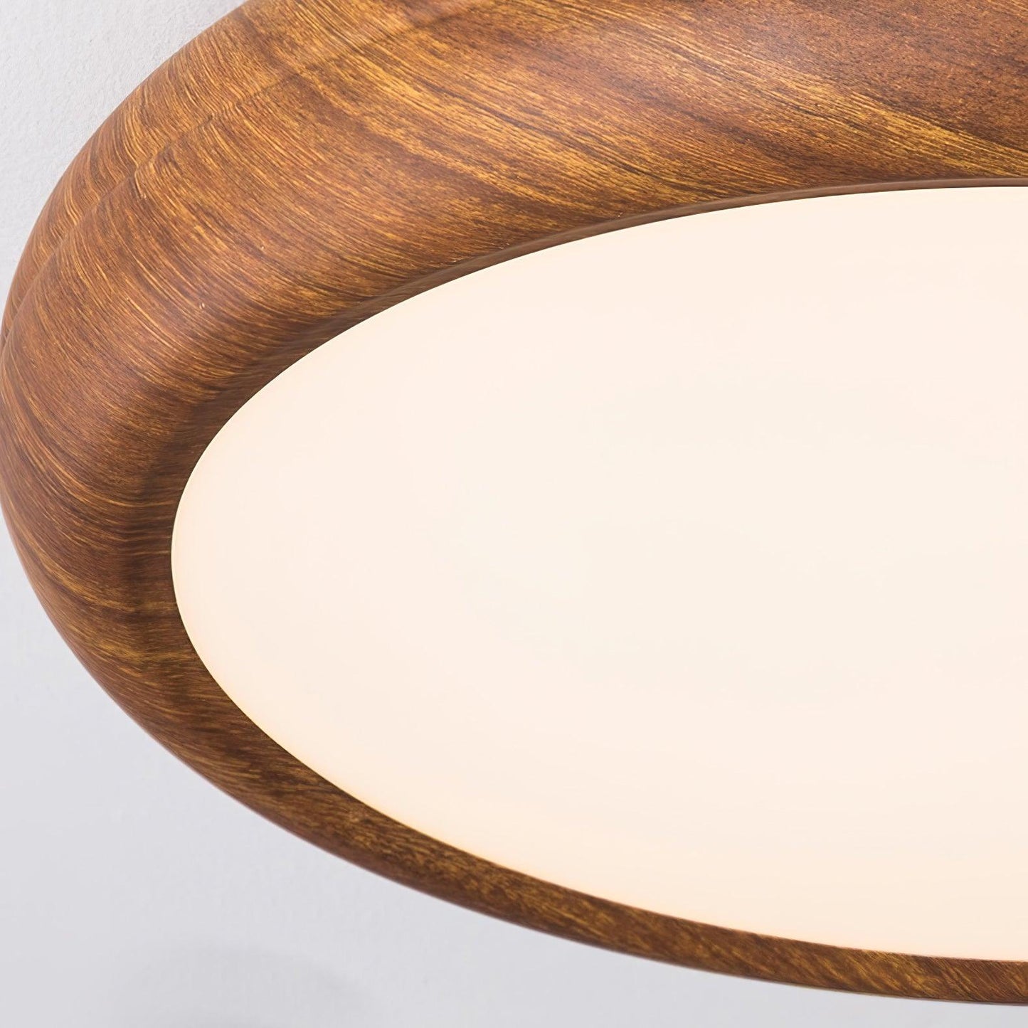 Timber Halo Ceiling Light