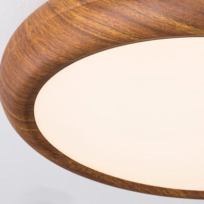 Timber Halo Ceiling Light