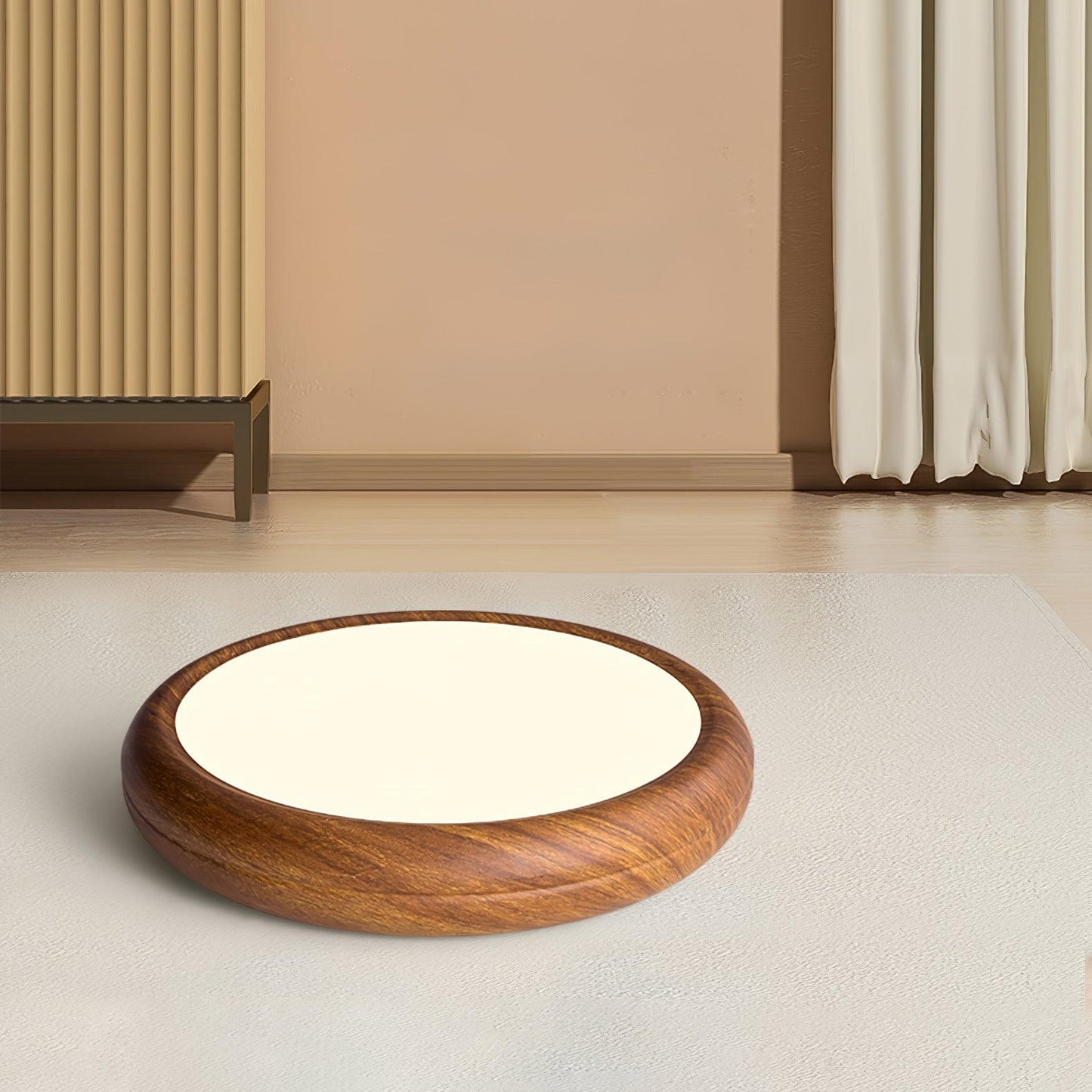Timber Halo Ceiling Light