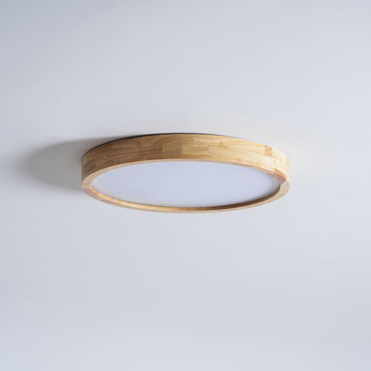 Sculpted Wood Ceiling Light