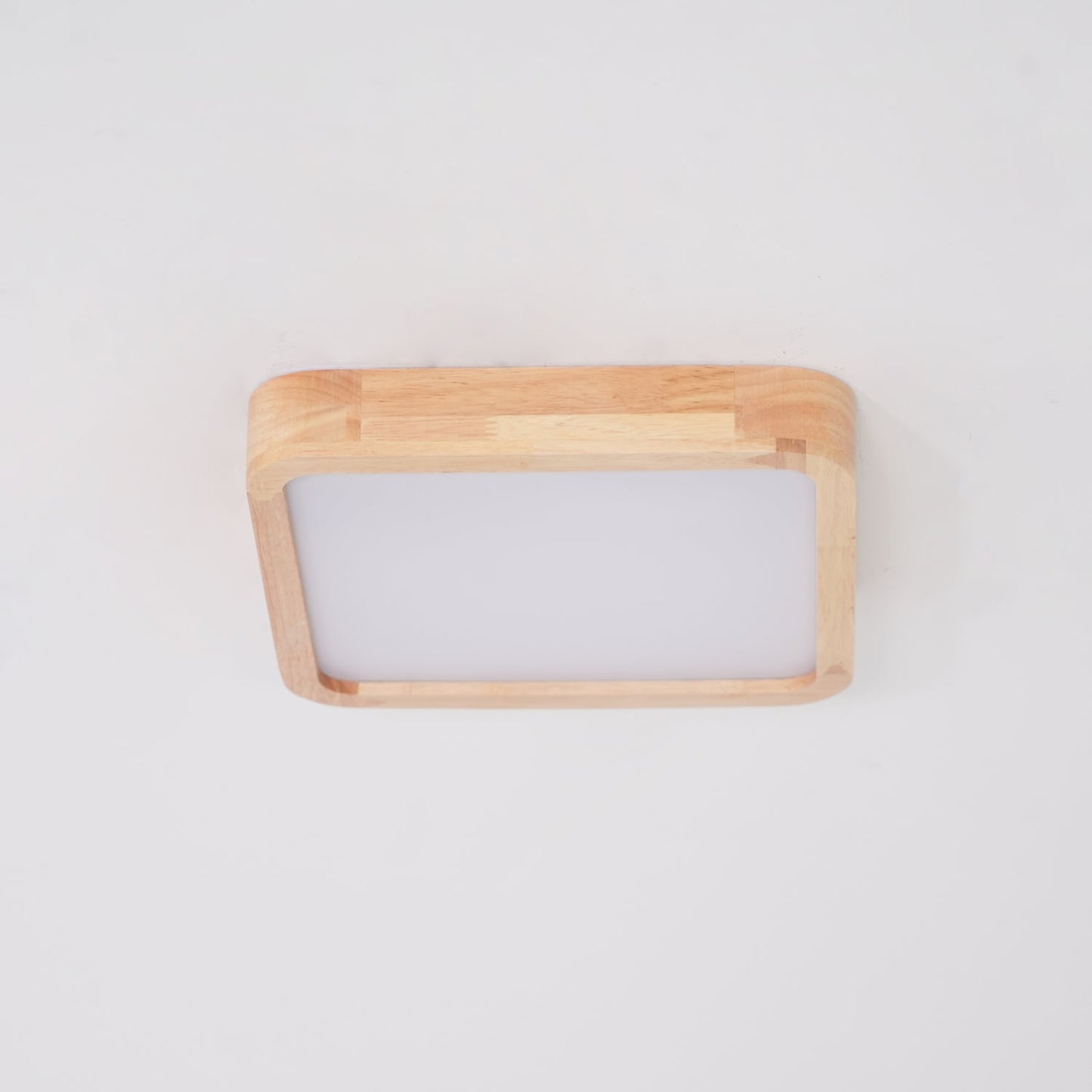 Sculpted Wood Ceiling Light