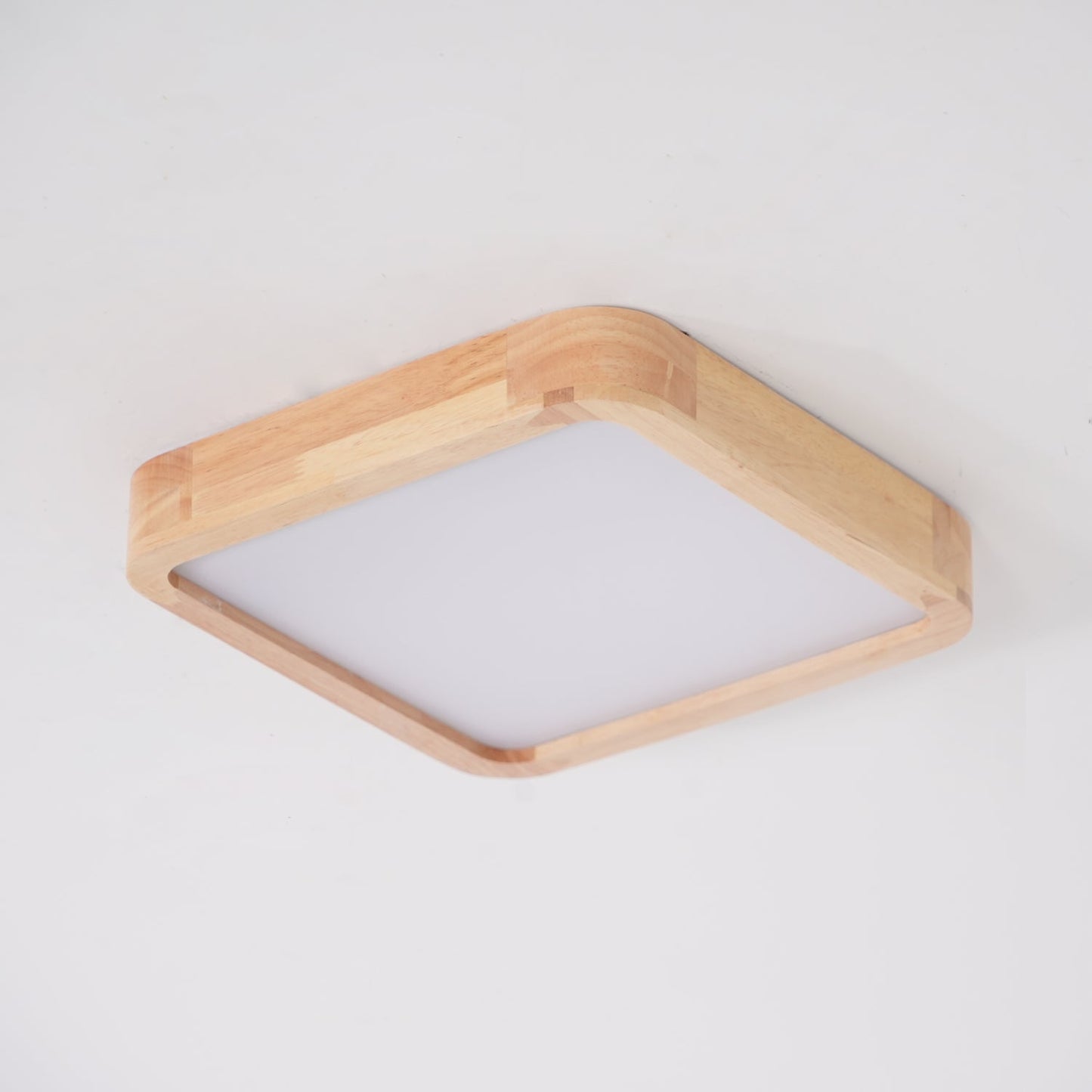 Sculpted Wood Ceiling Light