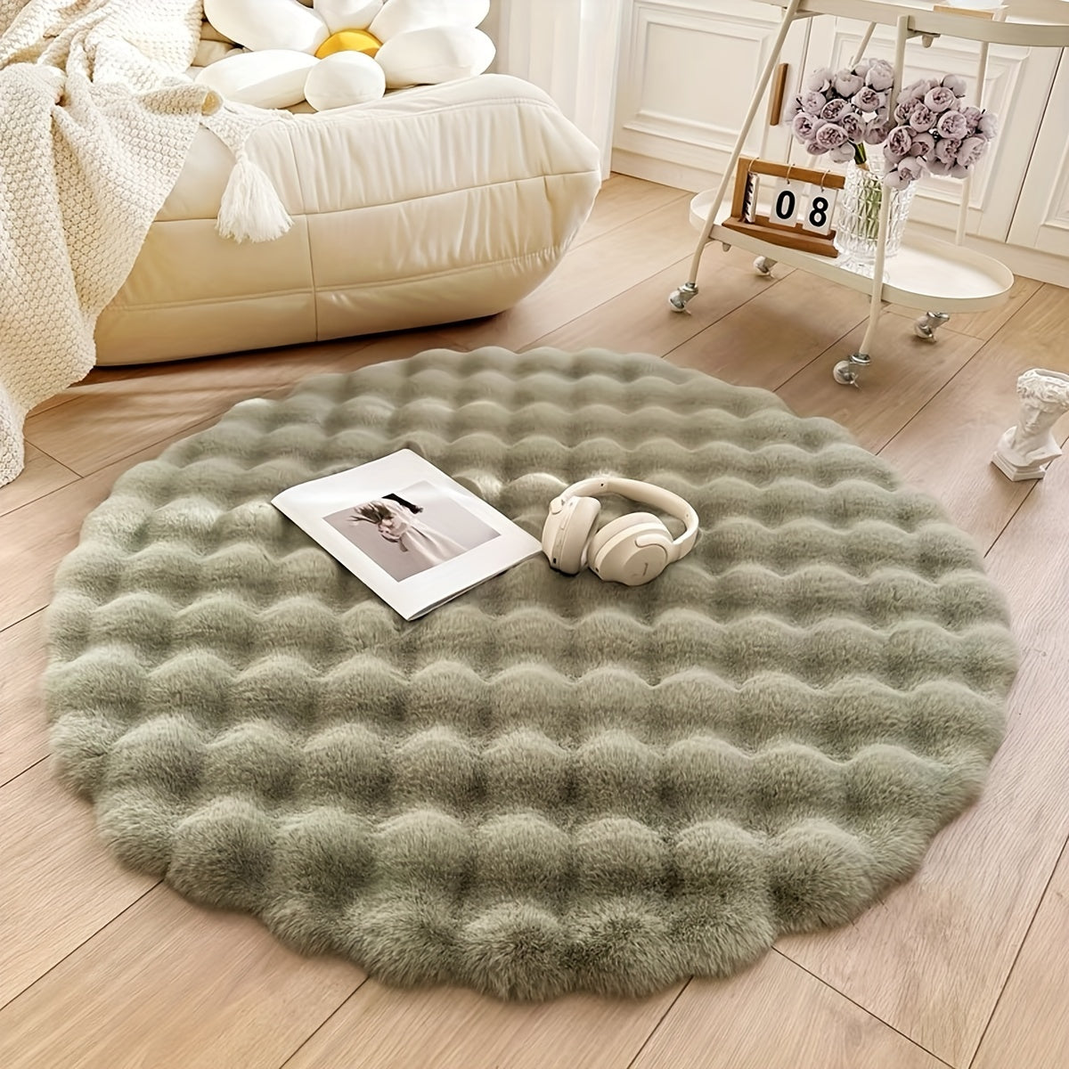 Circular Bubble Rug