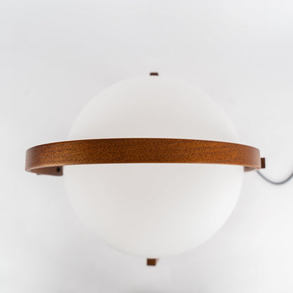 Glass Lantern Table Lamp