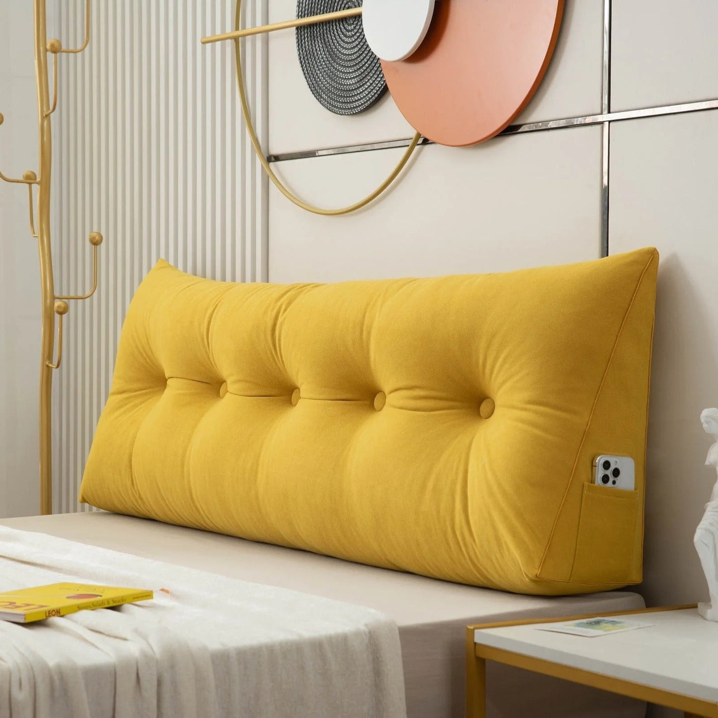 Luxury Headboard Wedge Pillow
