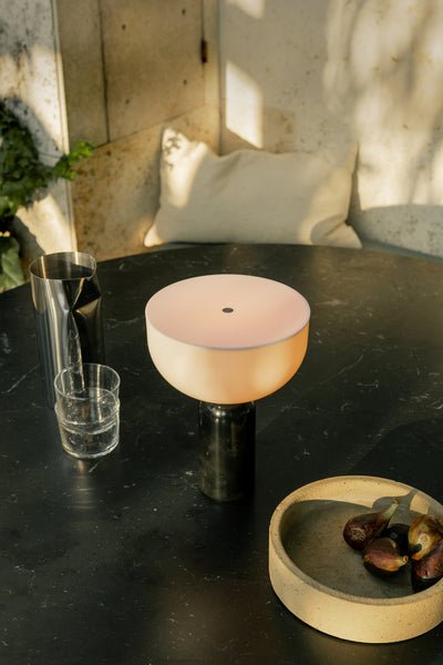 Moonstone Marble Table Lamp